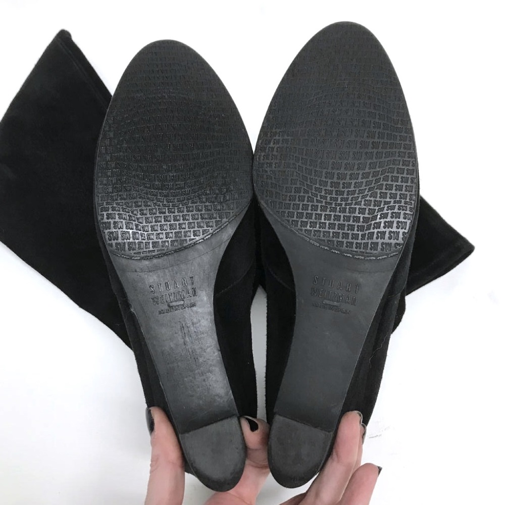 ❌❌SOLD❌❌ STUART WEITZMAN Suede Boots 8 8.5 - Picture 7 of 8